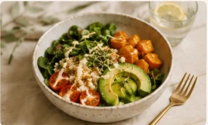 Nourishing salad bowl
